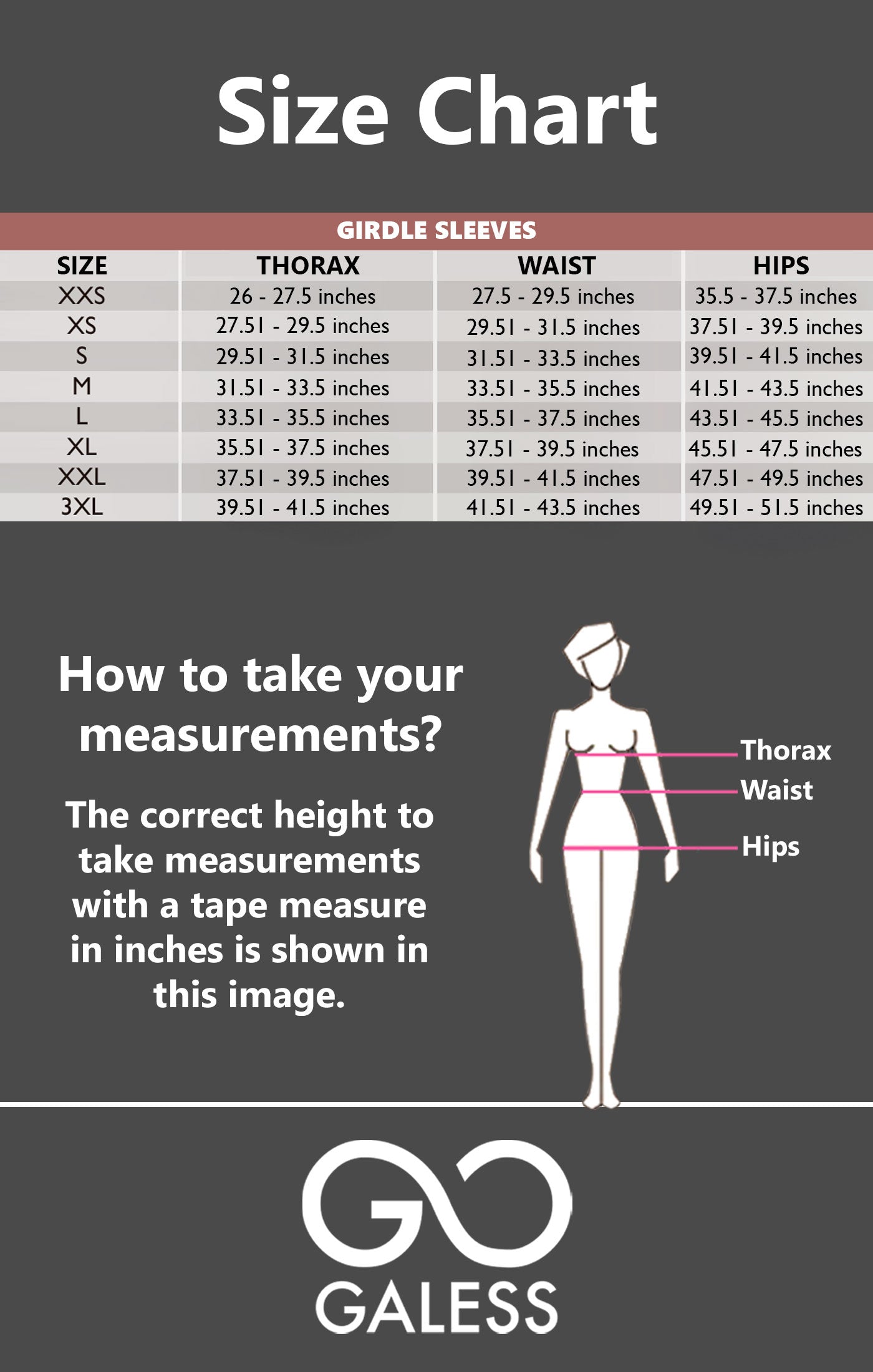 GIRDLE SLEEVES