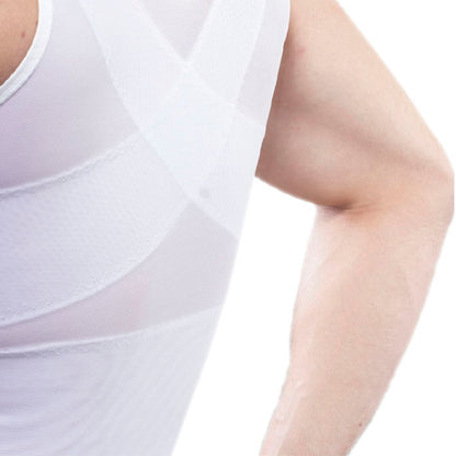 Men Body Shaper Gynecomastia Compression Shirt Men Girdle for Belly Undershirt