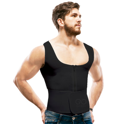 Posture Corrector Men Vest Girdle for Lumbar Back Spine Support Belt Adjustable Band Brace