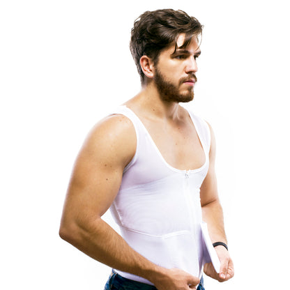 Posture Corrector Men Vest Girdle for Lumbar Back Spine Support Belt Adjustable Band Brace